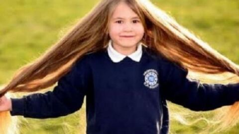 وصفة لتطويل شعر الأطفال