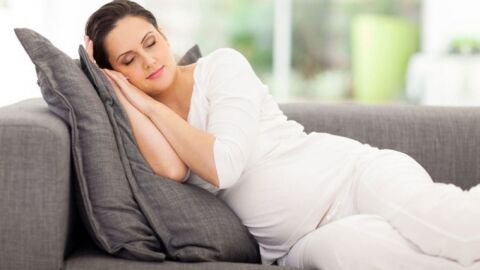 الضغط على البطن أثناء الحمل