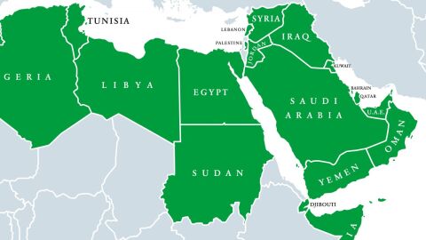 الدول العربية الإفريقية المطلة على البحر الأحمر