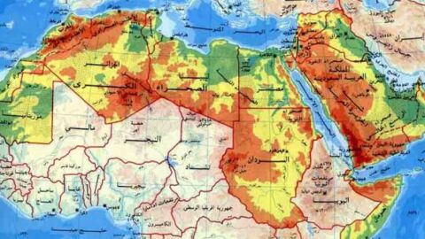 الدول العربية وعدد سكانها