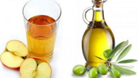 فوائد خل التفاح مع زيت الزيتون