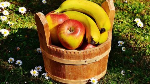 فوائد التفاح والموز