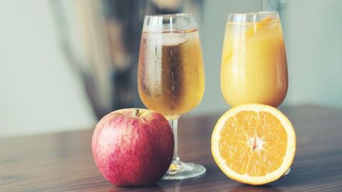 فوائد التفاح والبرتقال