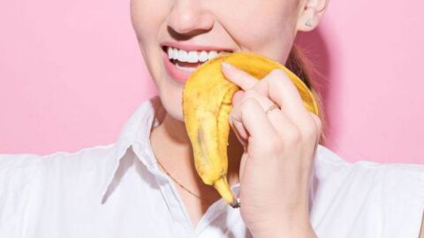 فوائد قشر الموز لتبييض الأسنان