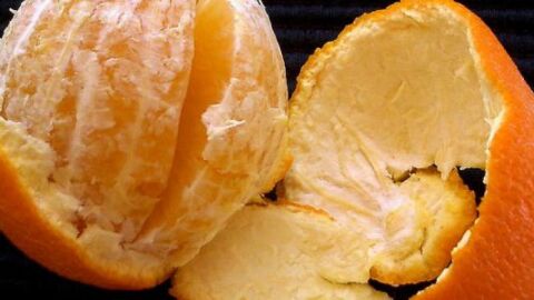 فوائد قشر البرتقال المجفف