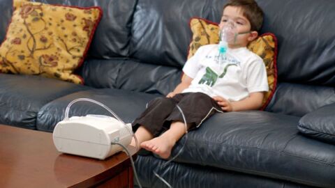 ضيق التنفس عند الأطفال وعلاجه