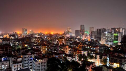 مدينة دكا في بنجلاديش