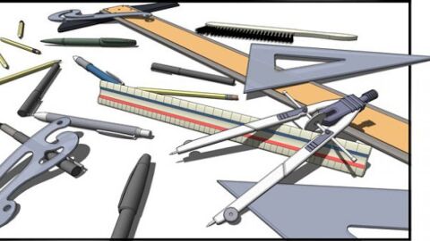 أدوات الرسم الهندسي