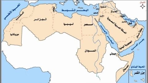 كم عدد الدول العربية التي تمر بمدار السرطان