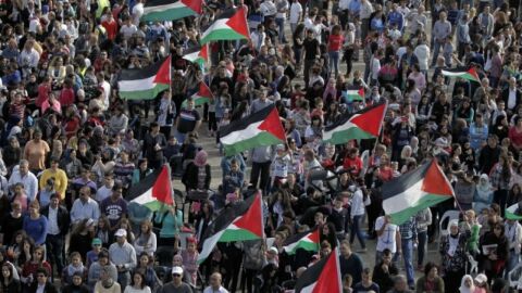 كم عدد الفلسطينيين في العالم