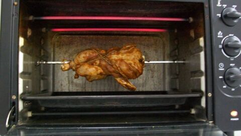 طريقة شوي الدجاج بالشواية الكهربائية