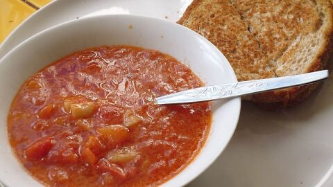 طريقة شوي الطماطم والبصل
