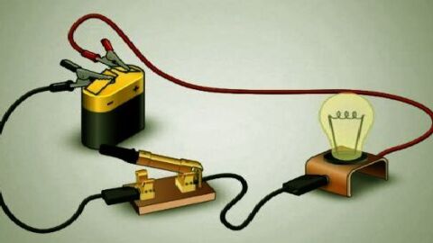 طريقة عمل دائرة كهربائية بسيطة