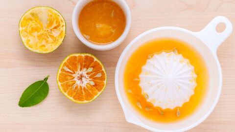 طريقة صنع عصير البرتقال المركز
