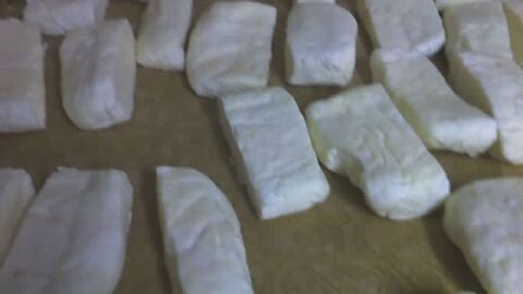 طريقة كبس الجبنة البيضاء
