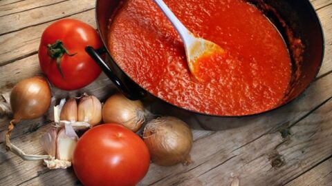طريقة تخزين الطماطم صلصة