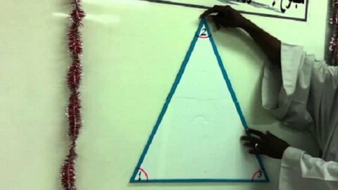 بحث عن زوايا المثلث