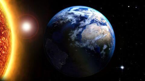 بحث عن دوران الأرض حول الشمس
