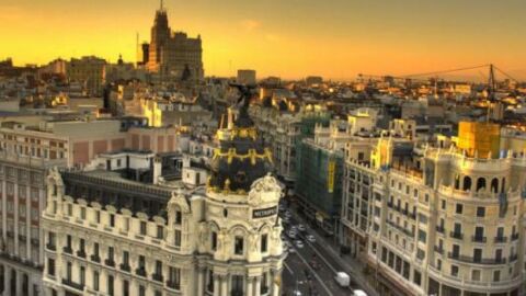موقع مدينة مدريد