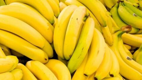 العناصر الغذائية في الموز