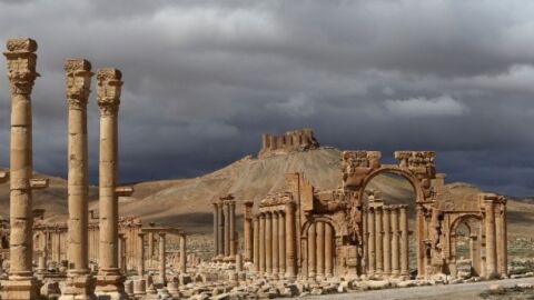 مدينة تدمر في سوريا