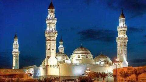 موقع مسجد قباء