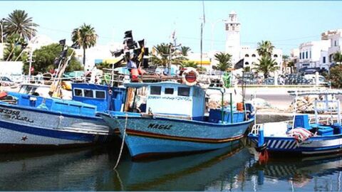 موانئ الصيد البحري بالبلاد التونسية