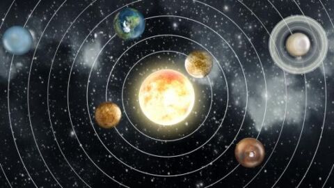 بحث عن حركة الكواكب والجاذبية