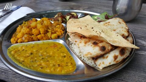 أكل هندي بسيط