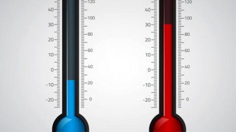 قياس درجة الحرارة