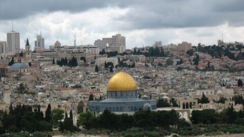 مساحة مدينة القدس