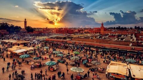 مدينة مراكش في المغرب