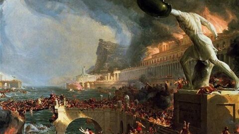 سقوط الإمبراطورية الرومانية