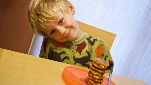 أهمية وجبة الإفطار للأطفال