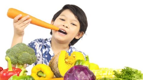 أهمية الغذاء الصحي للأطفال