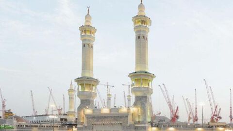 عدد منارات المسجد الحرام