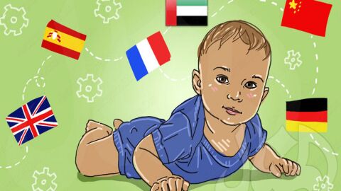 مراحل النمو اللغوي عند الطفل