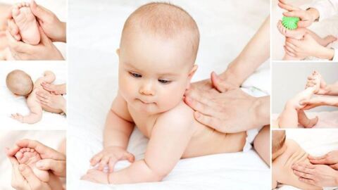 علاج غازات الطفل الرضيع