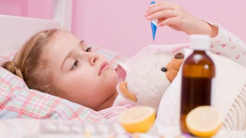 علاج حمى الأطفال