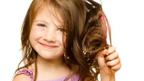علاج تقصف الشعر عند الأطفال
