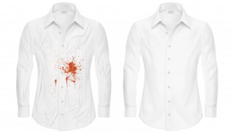طرق إزالة بقع الدم من الملابس