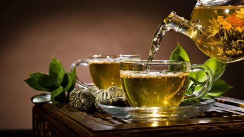 ما فوائد الشاي الأخضر بعد الأكل