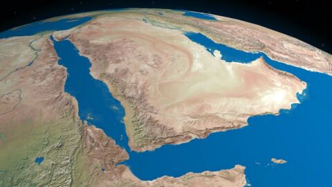ما هي حدود شبه الجزيرة العربية