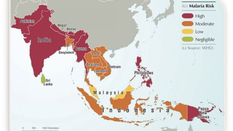 أين تقع بورما على الخريطة