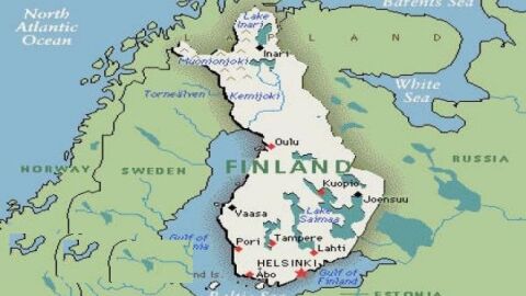 أين تقع فنلندا