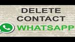 كيف أحذف شخص من الواتسآب نهائي