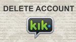 طريقة حذف حساب كيك نهائياً