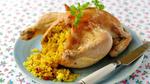 طريقة حشو دجاج بالأرز