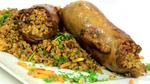 طريقة حشو الحمام بالأرز