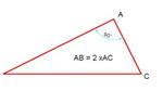 قانون مساحة المثلث قائم الزاوية